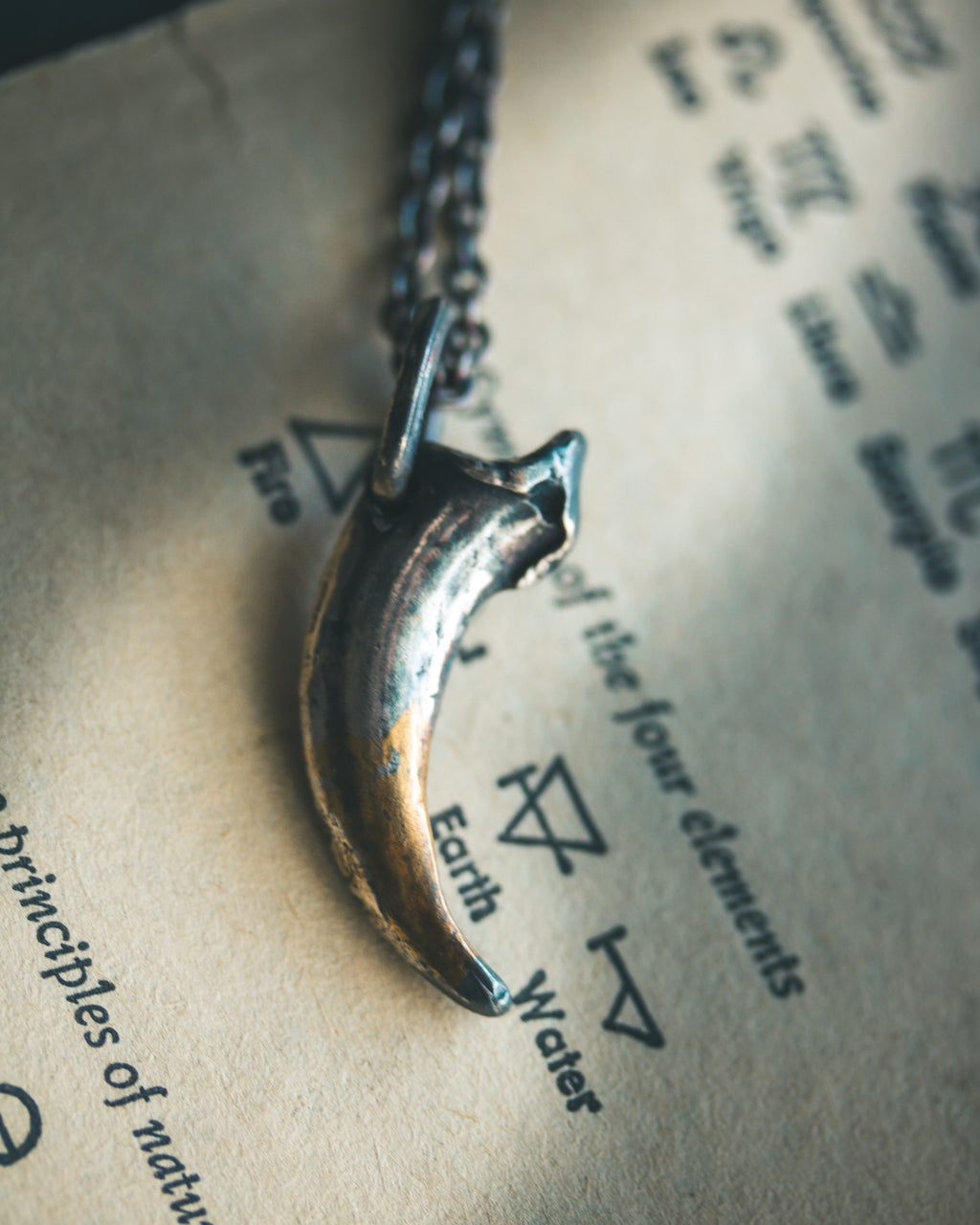 Lupus Spiritus Claw Pendant — A Guardian's Mark |