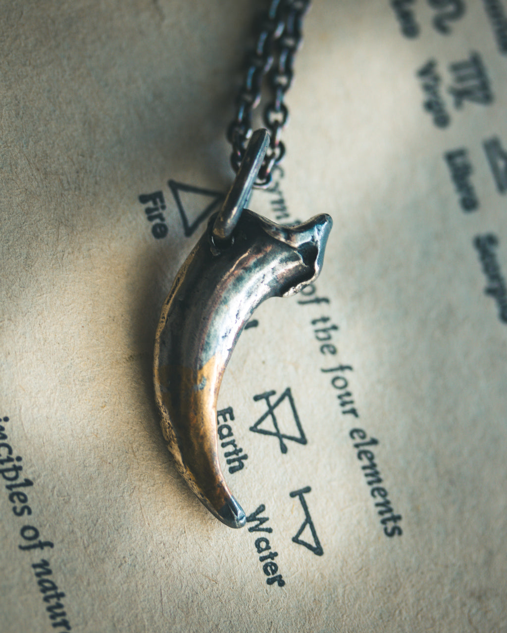 Lupus Spiritus Claw Pendant — A Guardian's Mark |