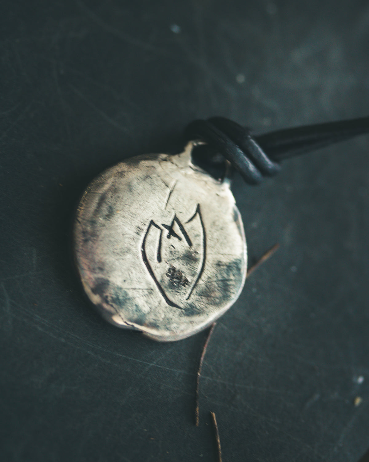 Jelica Coin Pendant — An Evergreen Vow