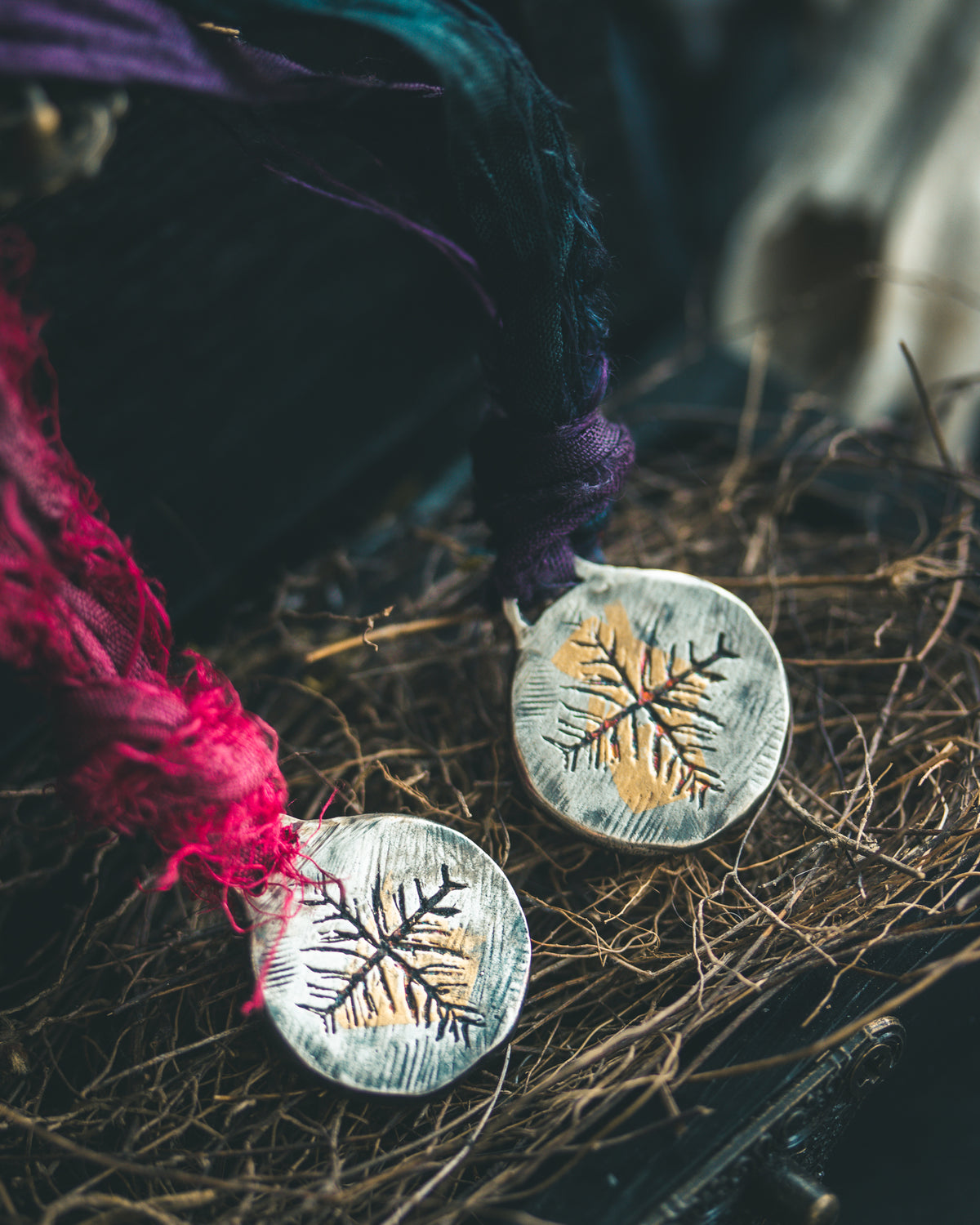 Jelica Coin Pendant — An Evergreen Vow