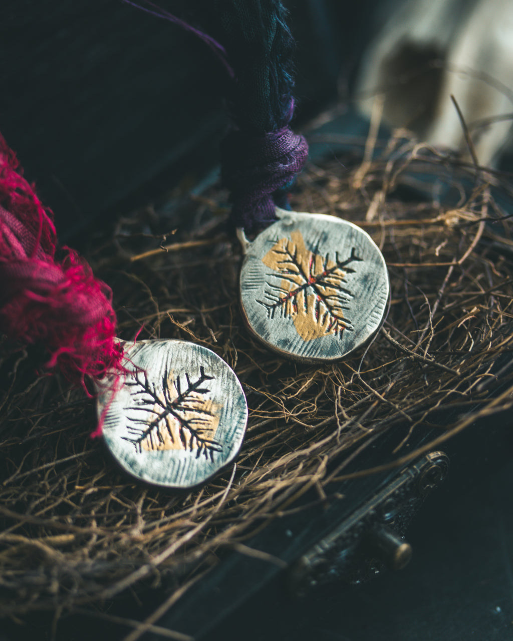 Jelica Coin Pendant — An Evergreen Vow