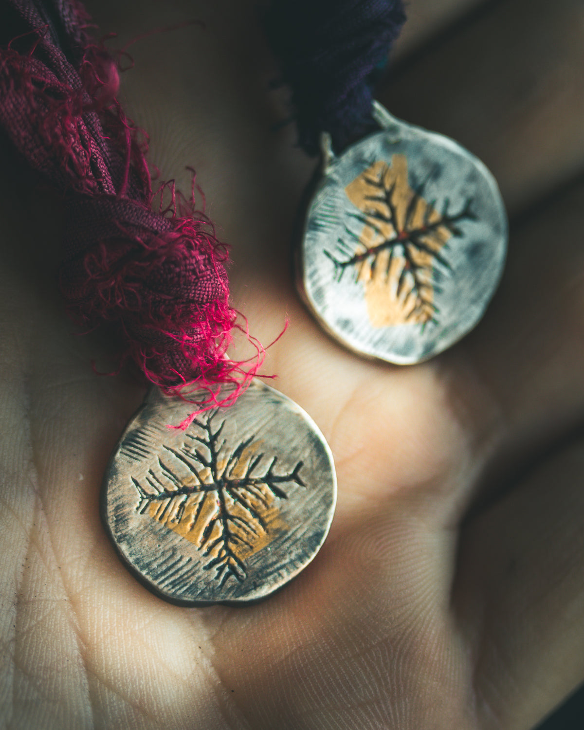 Jelica Coin Pendant — An Evergreen Vow