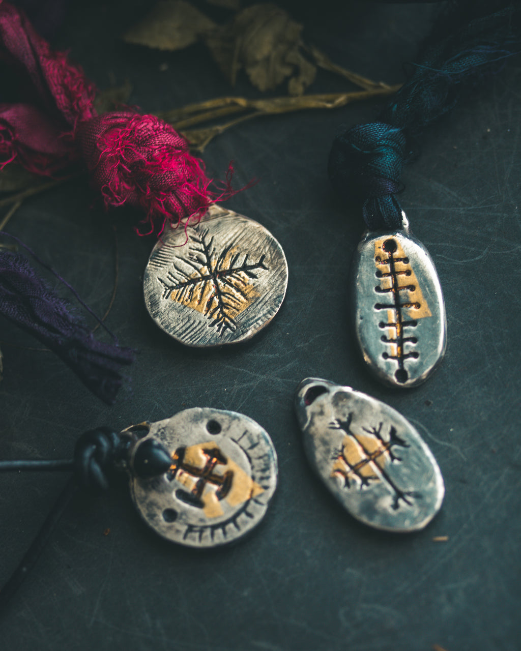 Jelica Coin Pendant — An Evergreen Vow