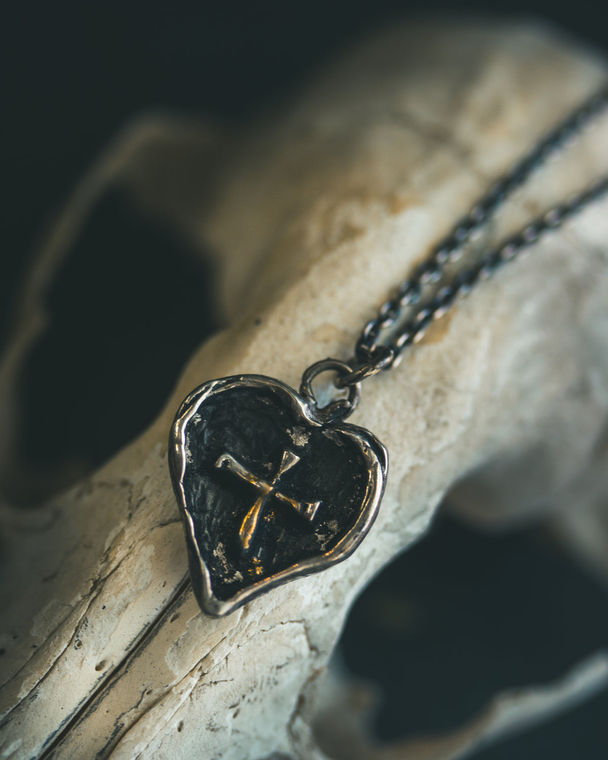 Marked Heart Pendant