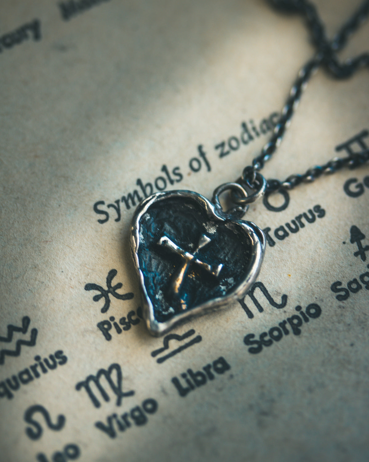 Marked Heart Pendant