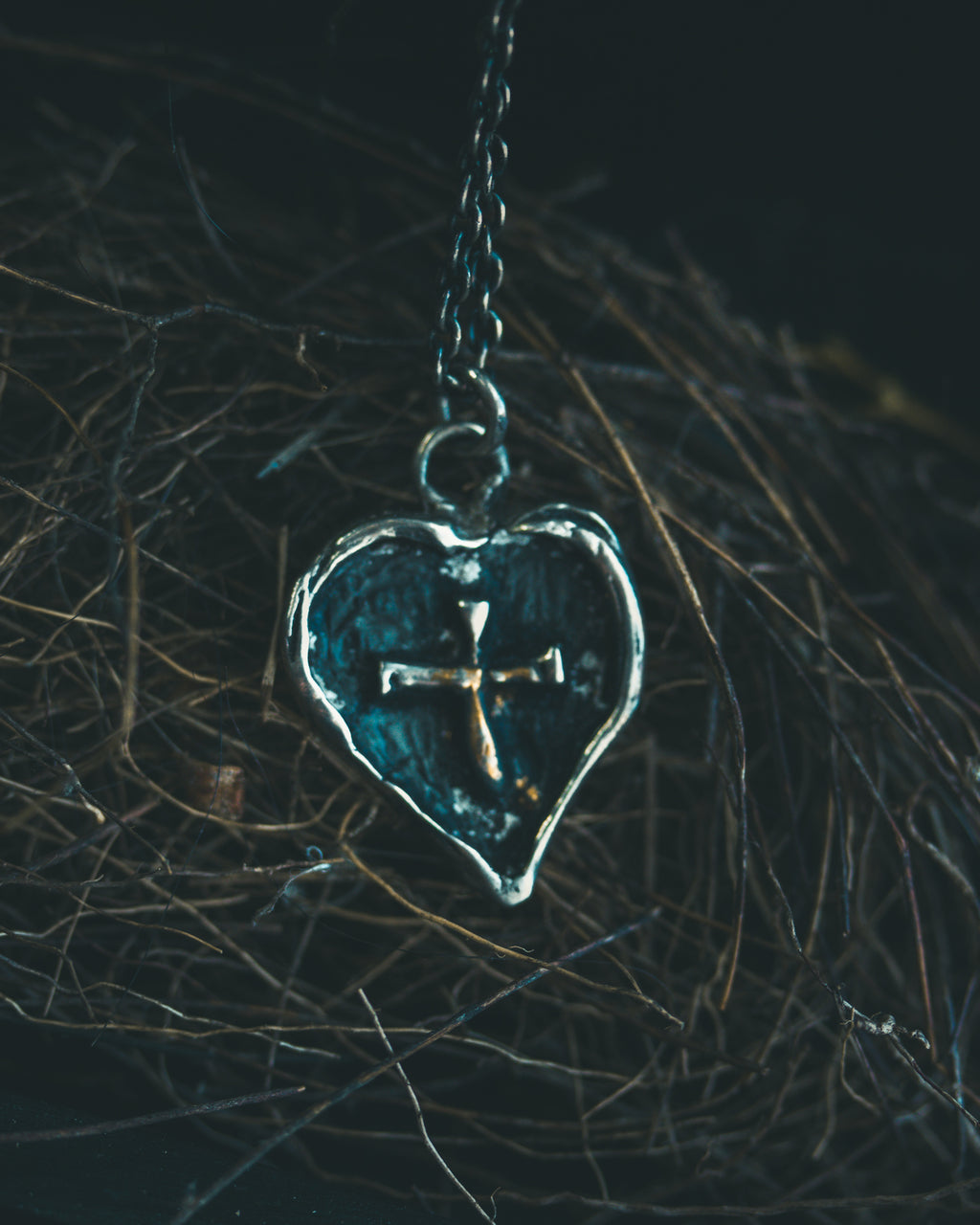 Marked Heart Pendant