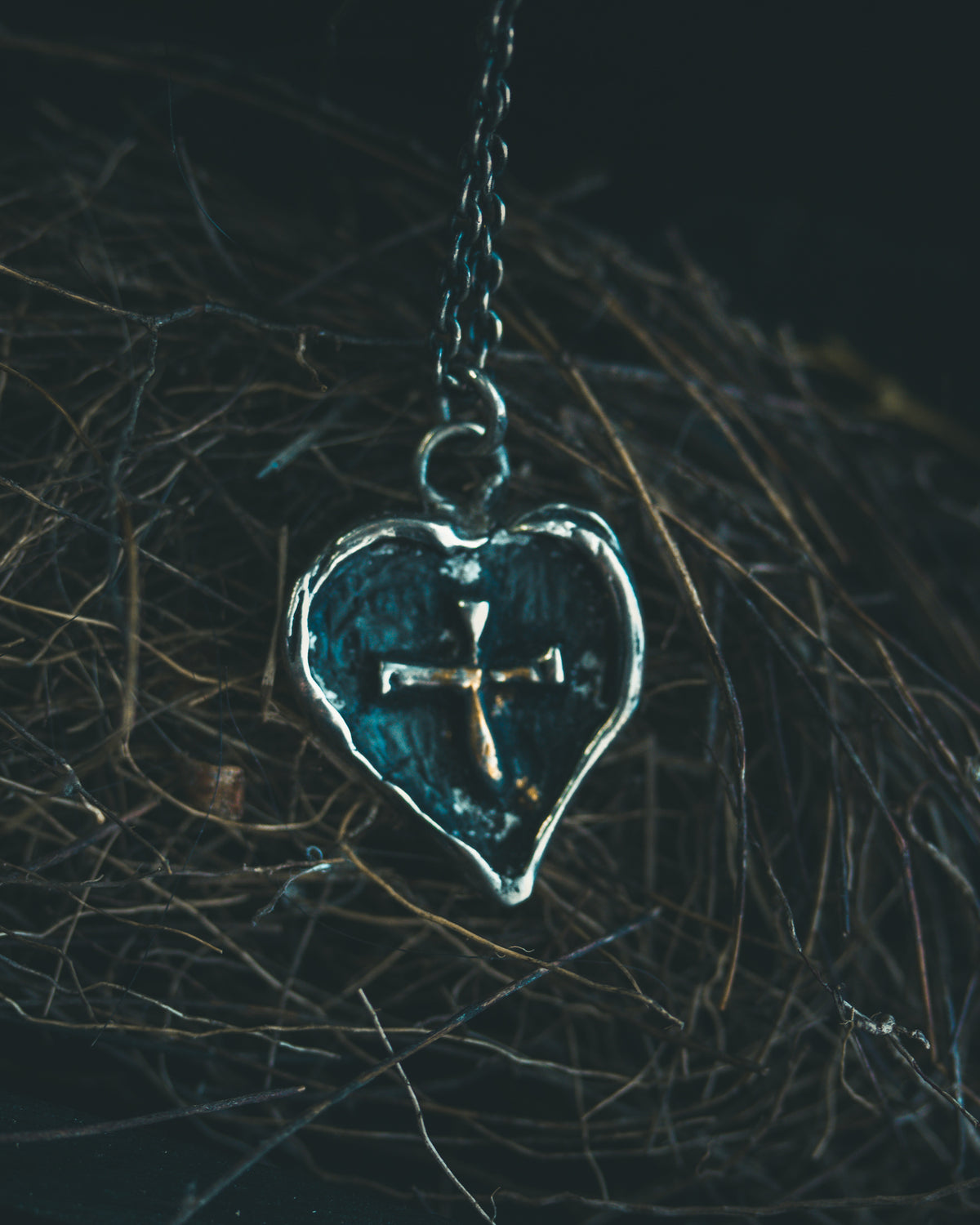 Marked Heart Pendant