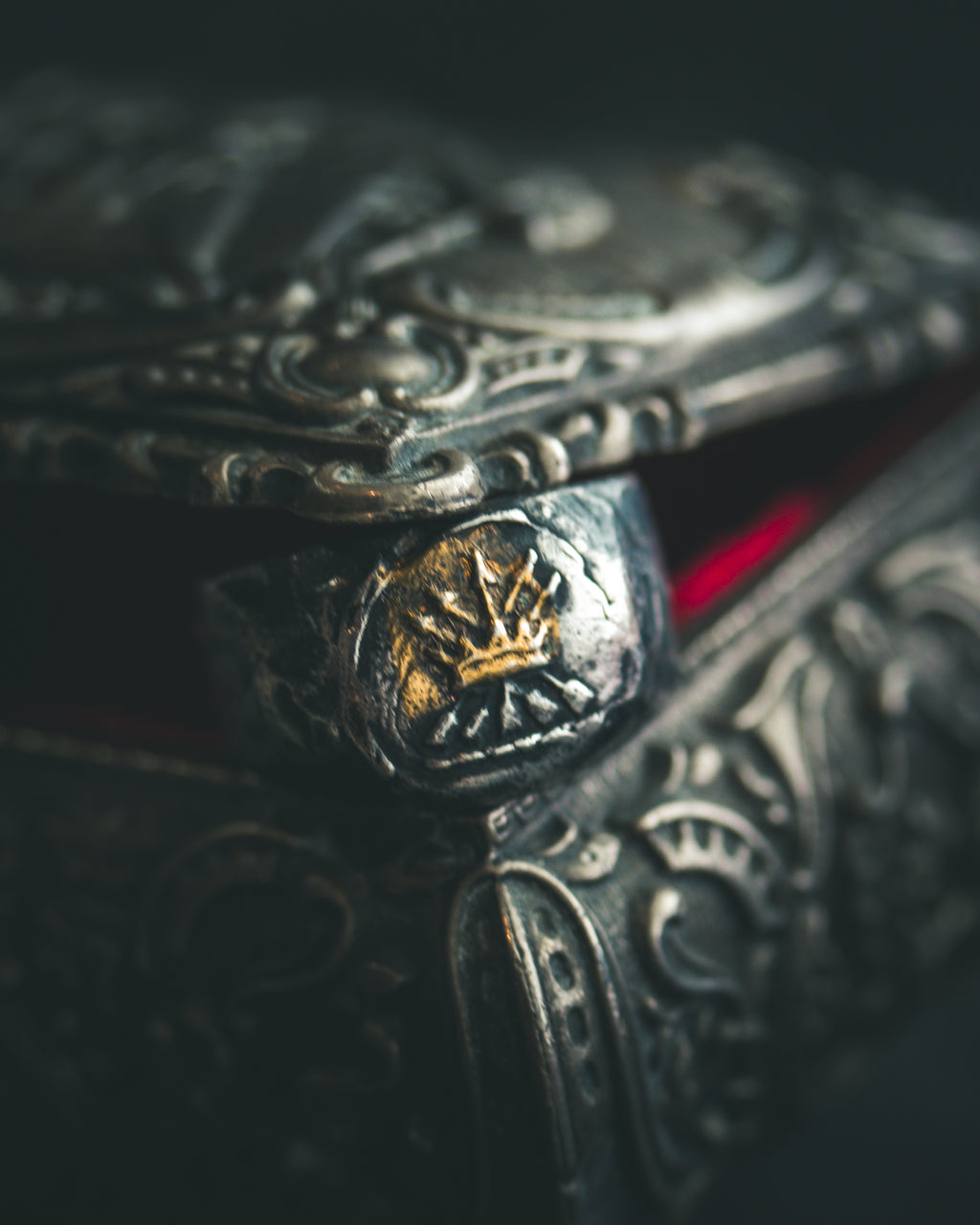 Crown & Arrows Signet Ring