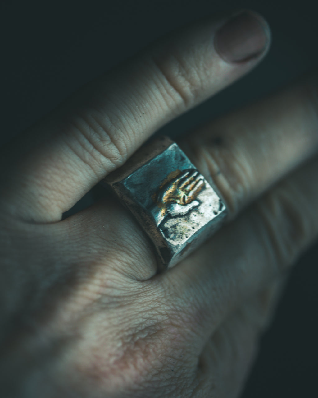 Hand of Protection Signet Ring: A Symbol of Strength and Guidance
