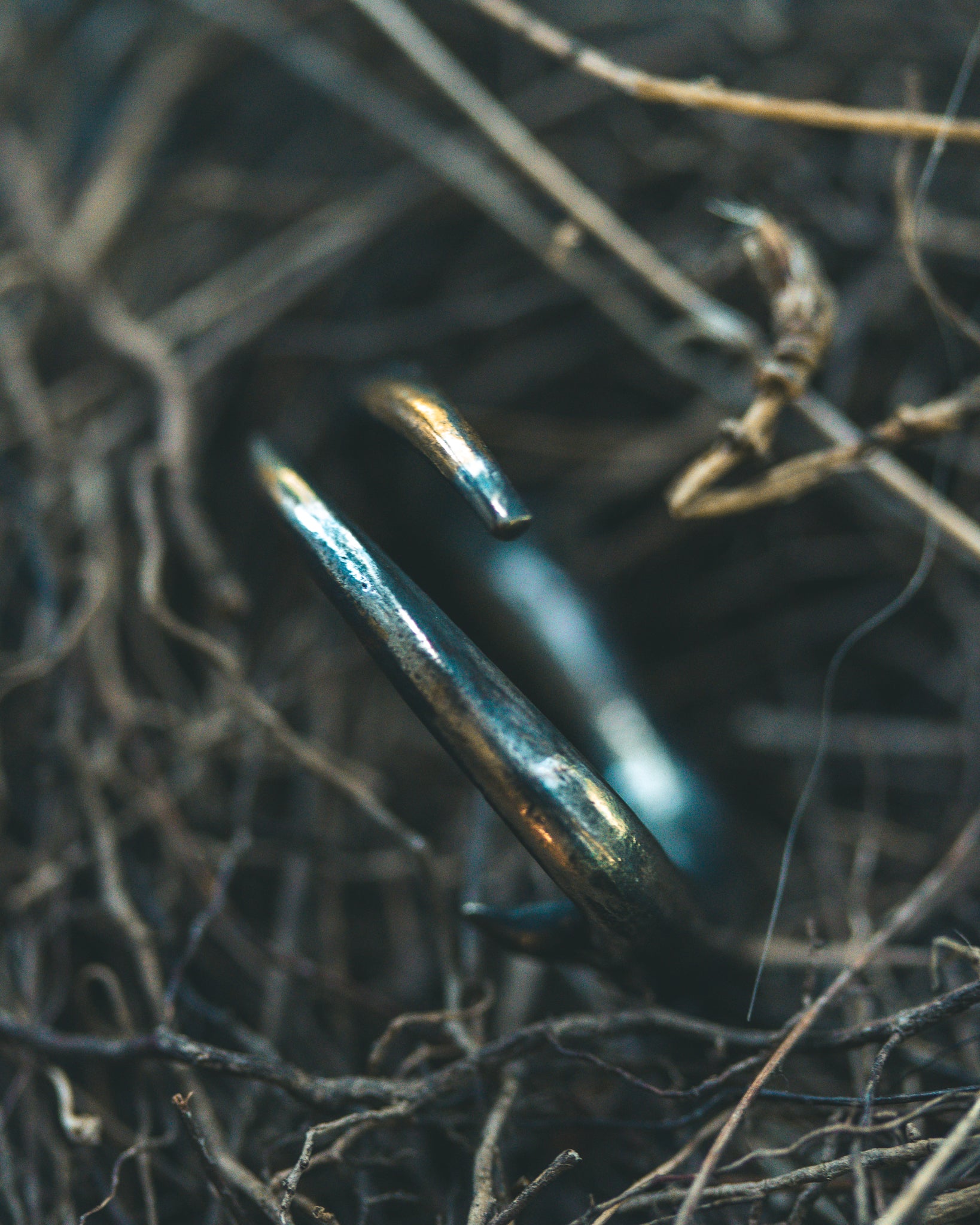 Thorn Ring | Whimsigoth Jewelry | Sterling Silver & 23.5K Gold | Enchanted Forest Talisman | Dark Feminine Ring | Handmade NYC