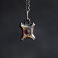 Beyond the vale Garnet limited edition rose cut Amulets - Machinations