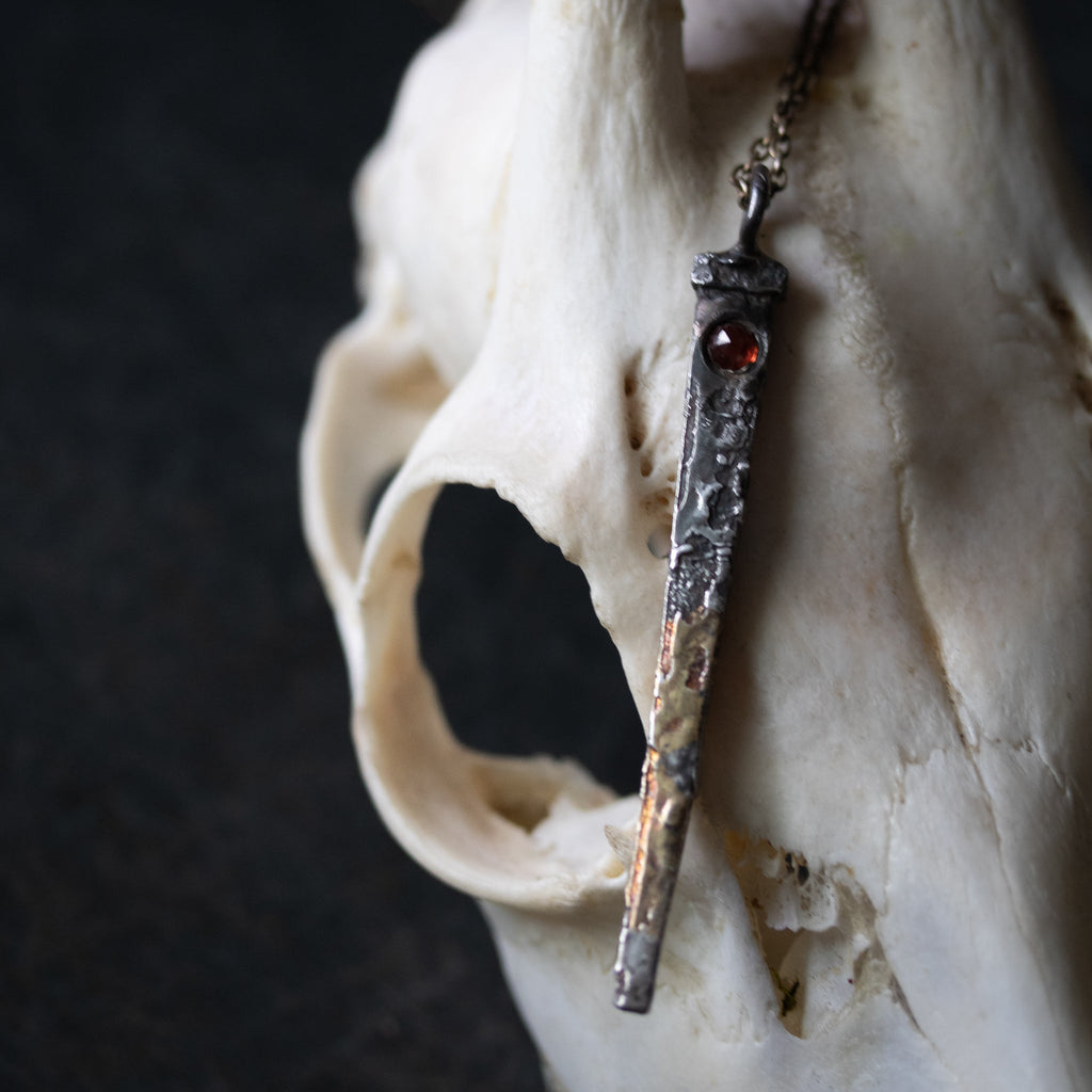 Coffin Nail Almandine Garnet - Machinations