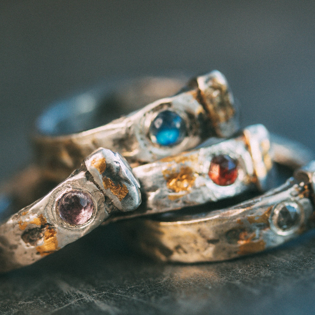 Coffin Nail Amethyst Ring - Machinations