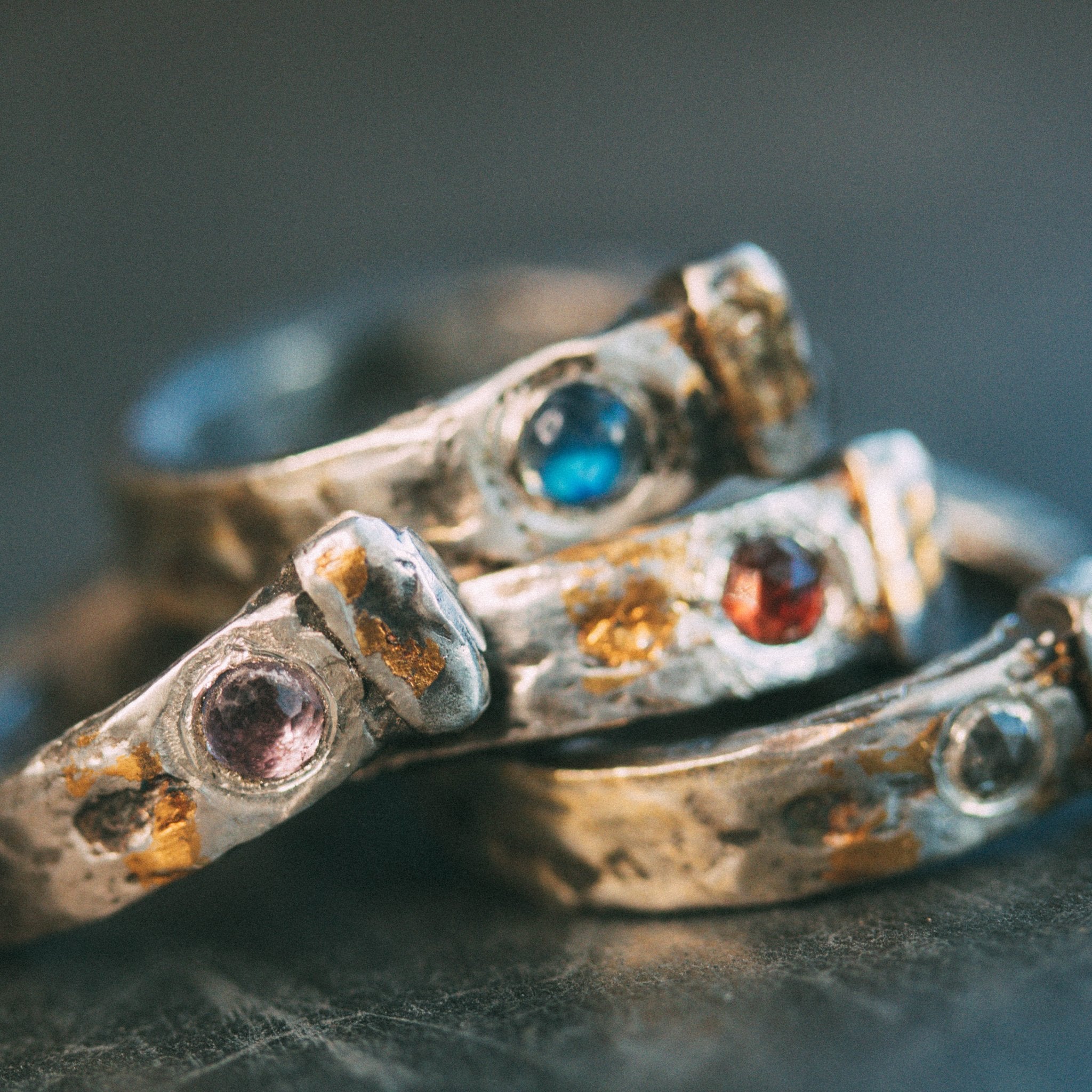 Coffin Nail Amethyst Ring - Machinations