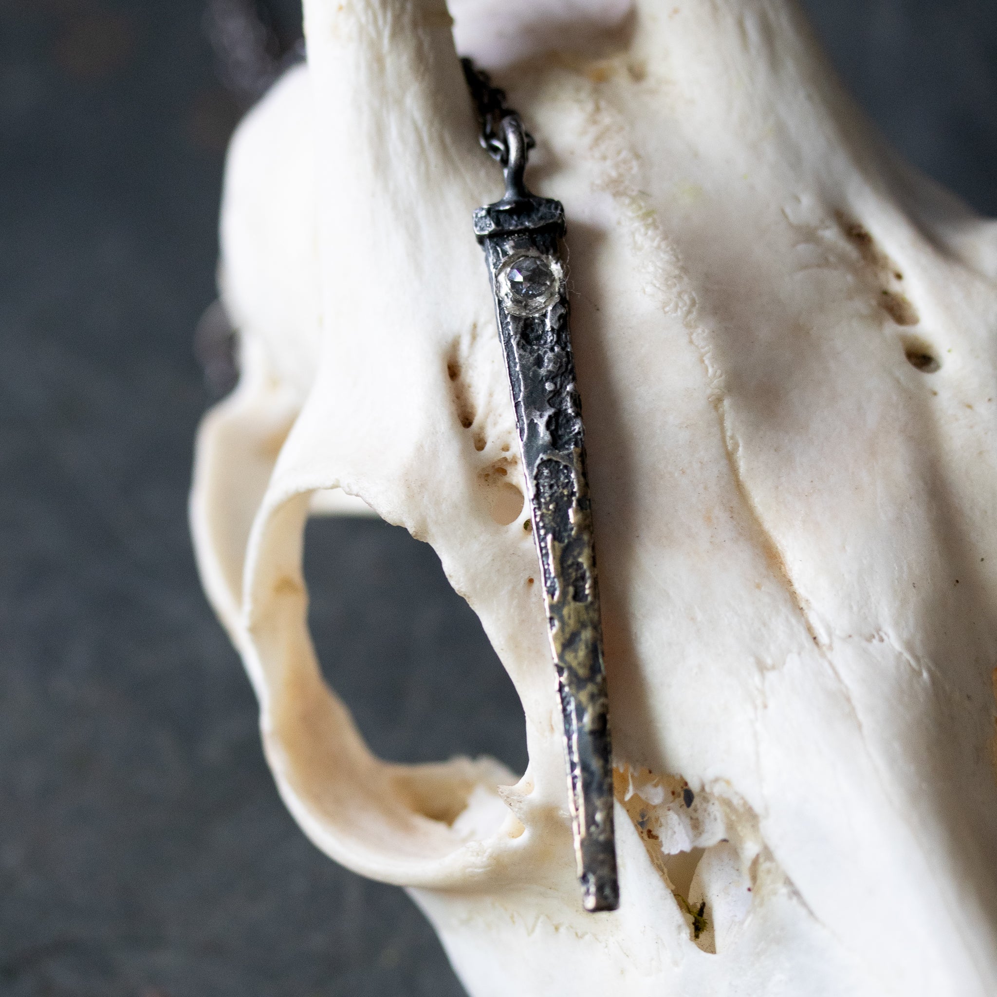 Coffin Nail Salt and Pepper Diamond - Machinations