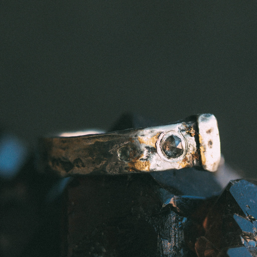 Coffin Nail Salt and Pepper Diamond - Machinations