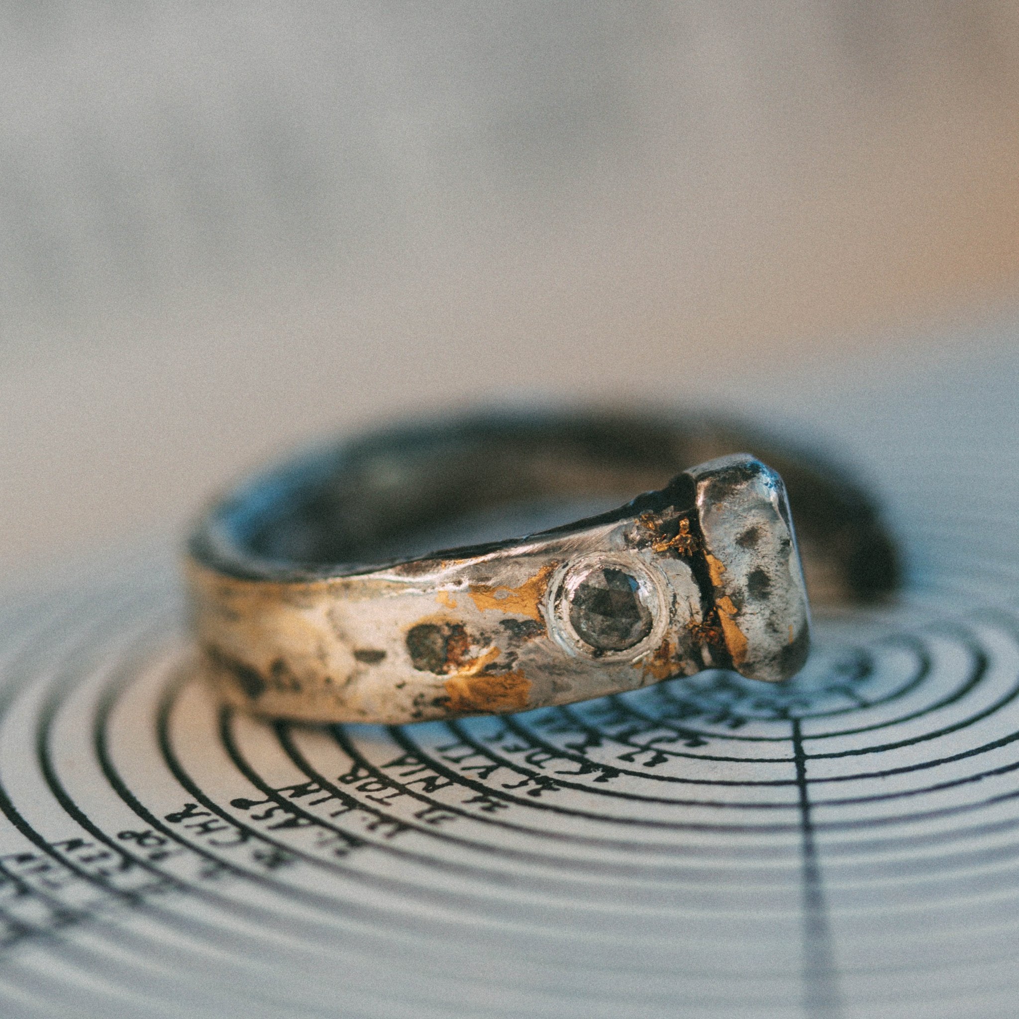 Coffin Nail Salt and Pepper Diamond - Machinations