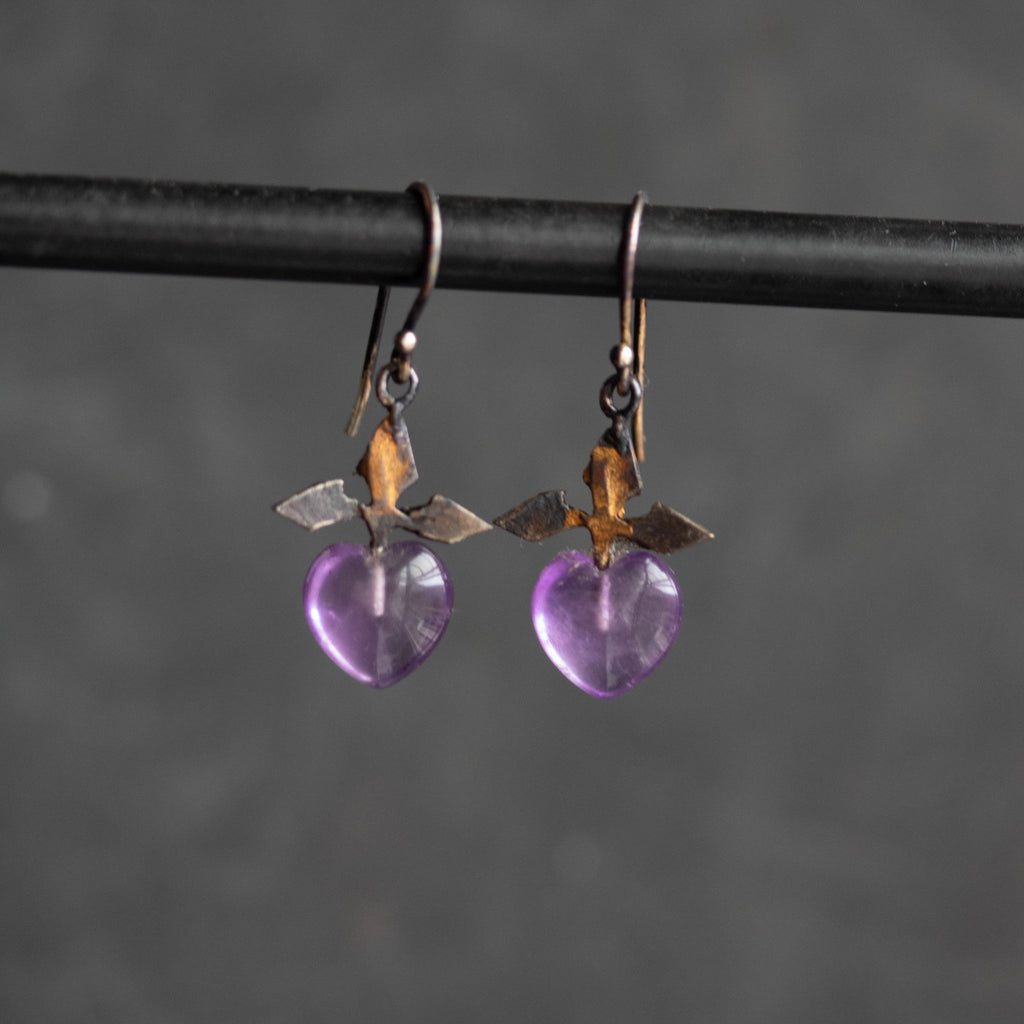 Cor flammeum "flaming hearts" Amethyst - Machinations