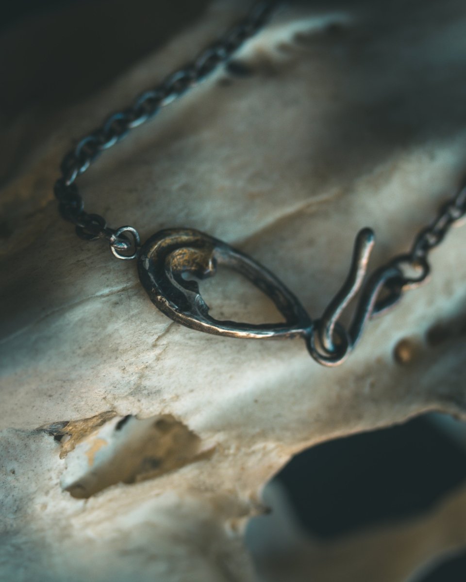 Divine Ruin Collection - Cathedral Fragment Bracelet | Sterling Silver & 23.5K Gold | 7 - Inch Sacred Relic Chain - Machinations