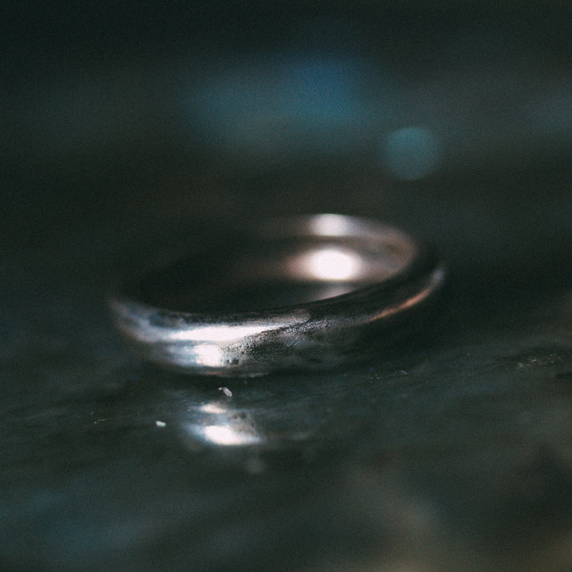 Dome band Light Silver Ring - Machinations