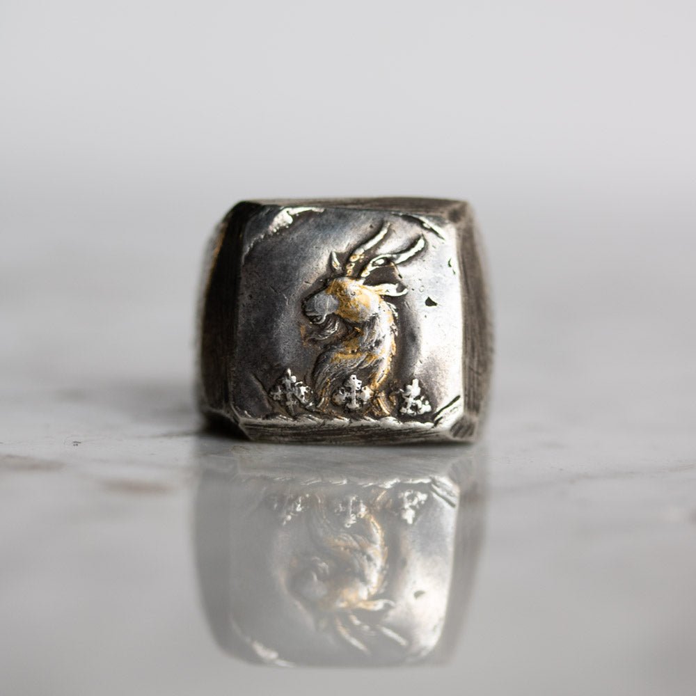 Goat Signet Ring - Machinations