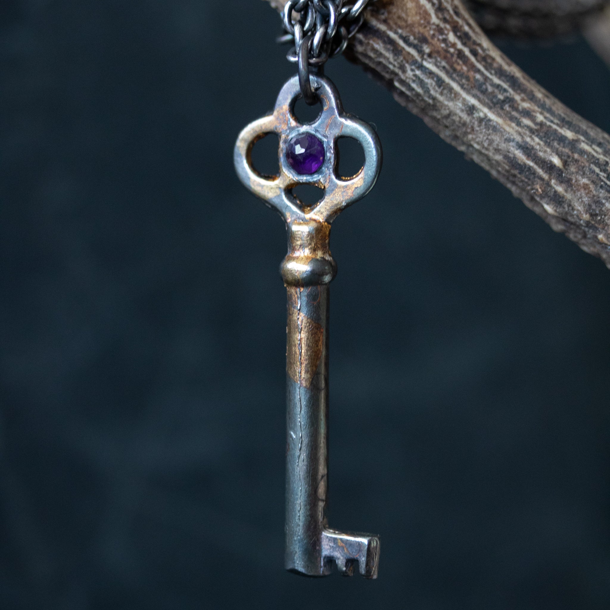 Hekate's key Amethyst (African) Rose Cut - Machinations