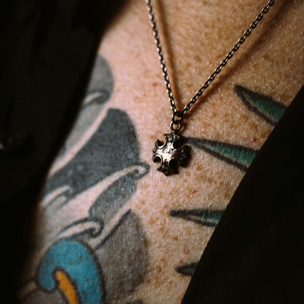 Illuminated True Cross Pendent - Machinations