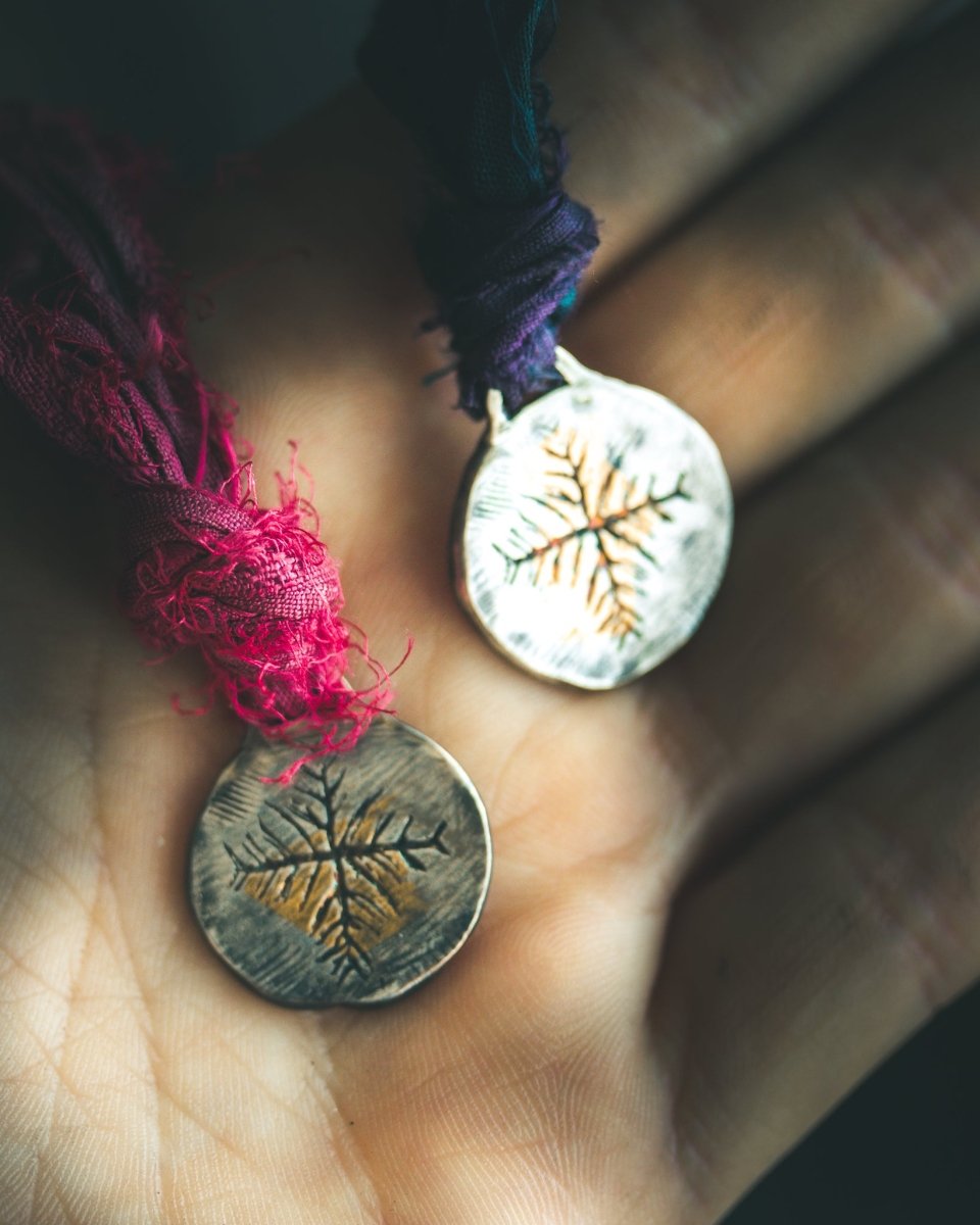 Jelica Coin Pendant — An Evergreen Vow - Machinations