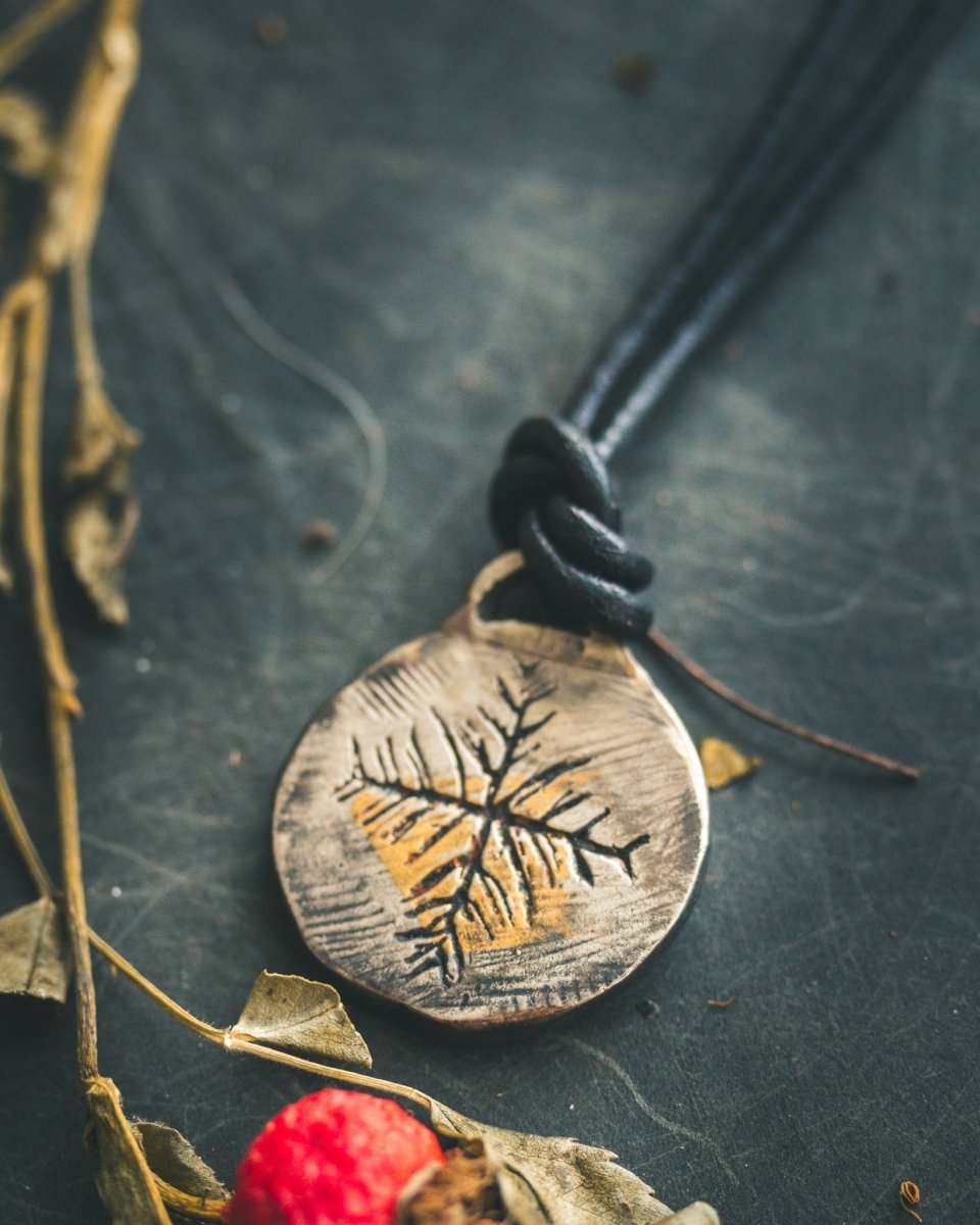 Jelica Coin Pendant — An Evergreen Vow - Machinations