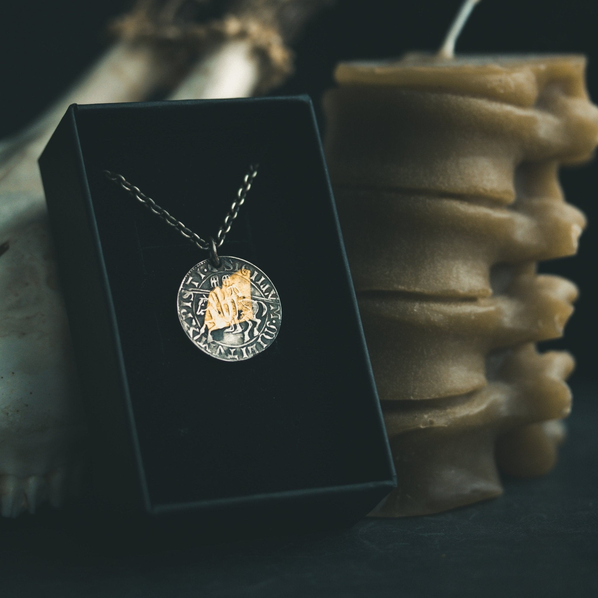 Knights Templar “Templo De Christi” 1186 Coin. Masonic Medal. - Machinations