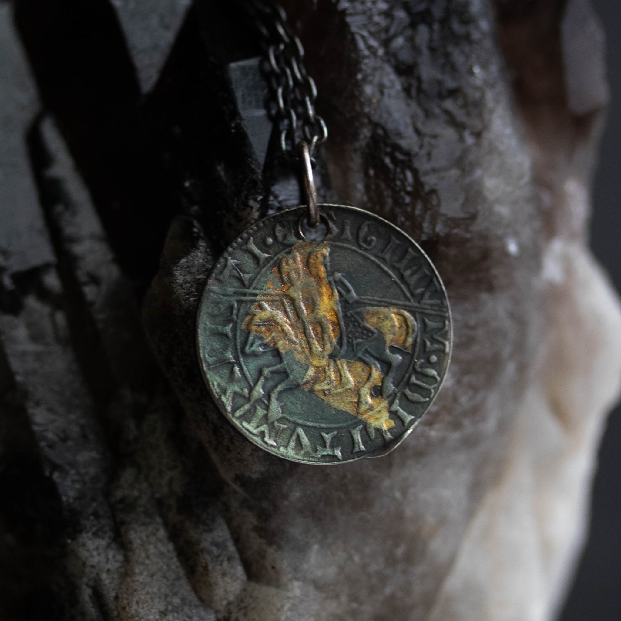 Knights Templar “Templo De Christi” 1186 Coin. Masonic Medal. - Machinations