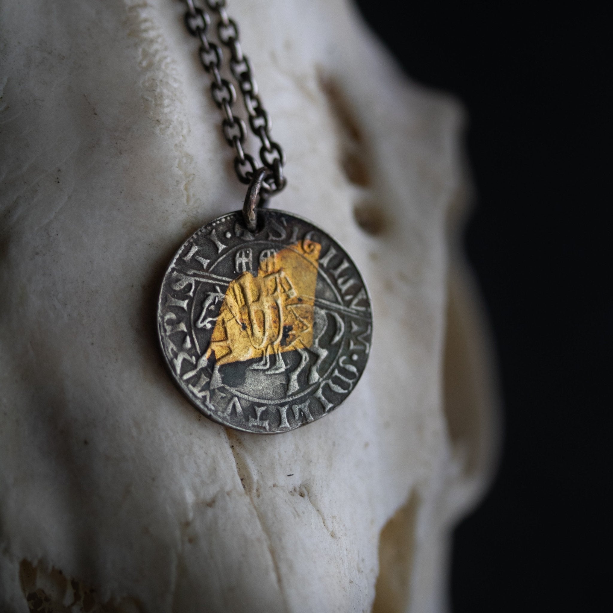 Knights Templar “Templo De Christi” 1186 Coin. Masonic Medal. - Machinations