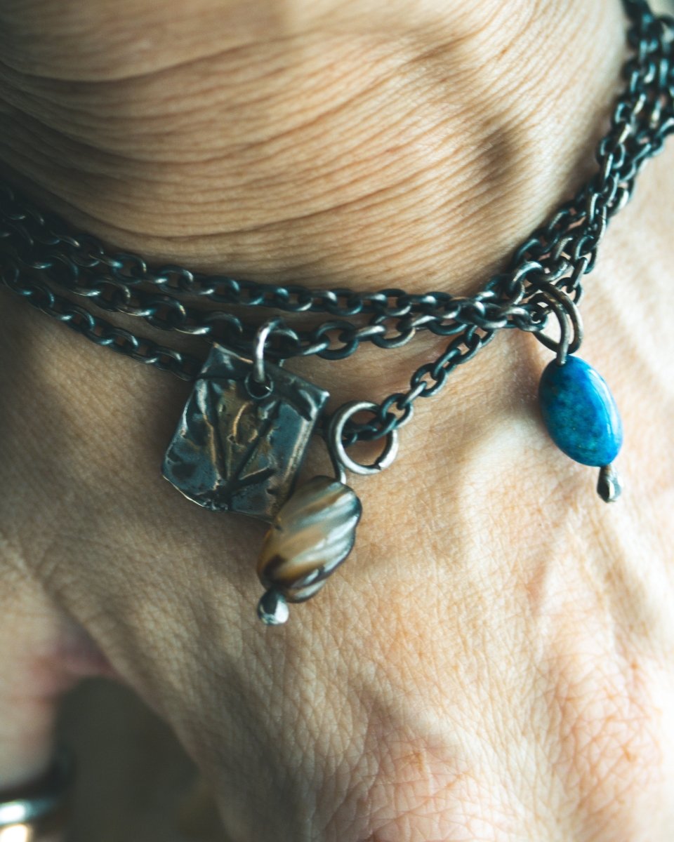 Limited Edition Hand - Forged Charm Bracelet: A Fusion of Elegance and Craftsmanship - Machinations
