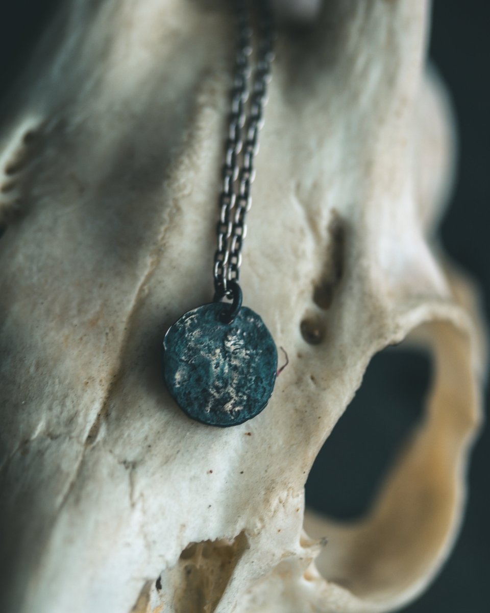 Numismatics : Floral Coin Pendant: Symbol of Beauty and Legacy - Machinations