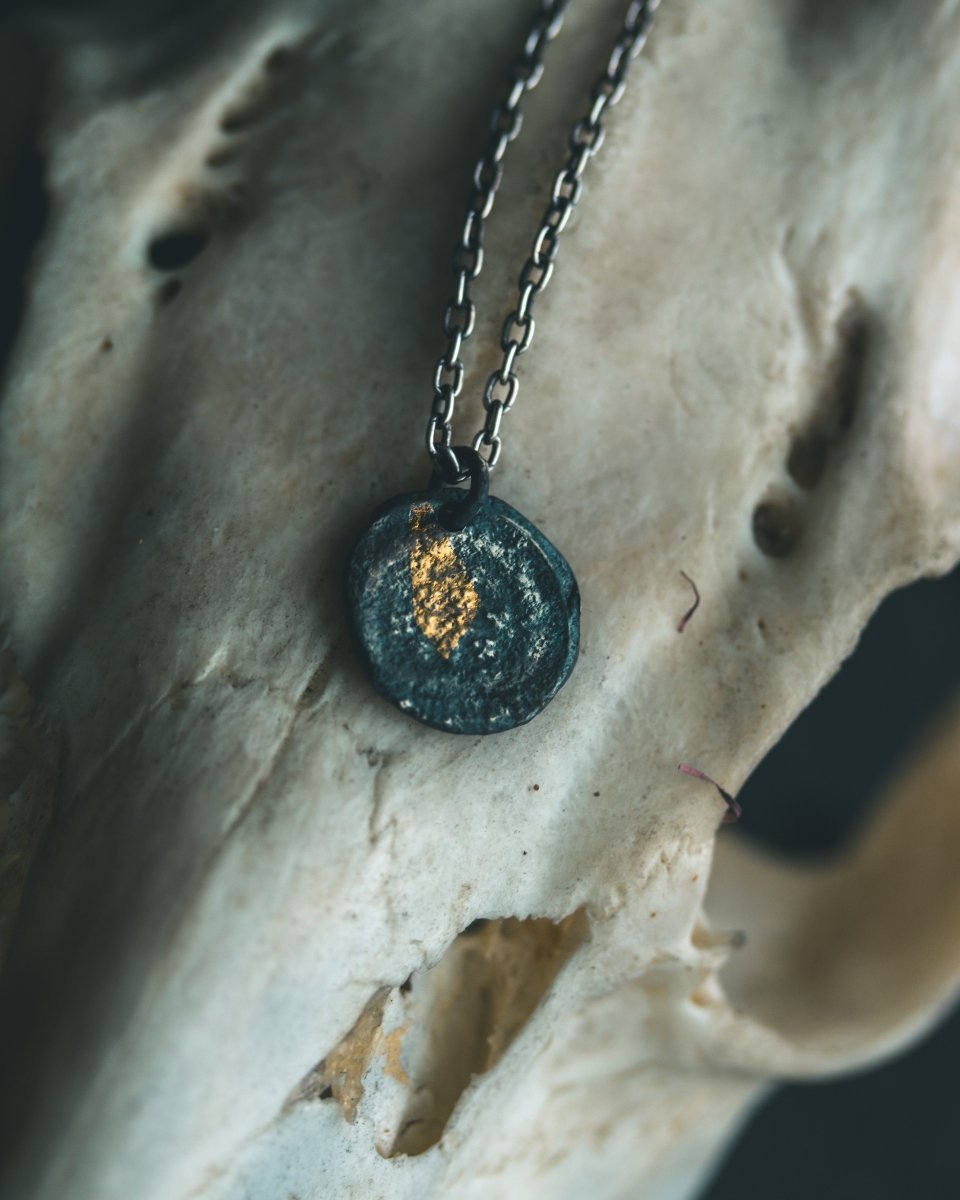 Numismatics : Floral Coin Pendant: Symbol of Beauty and Legacy - Machinations