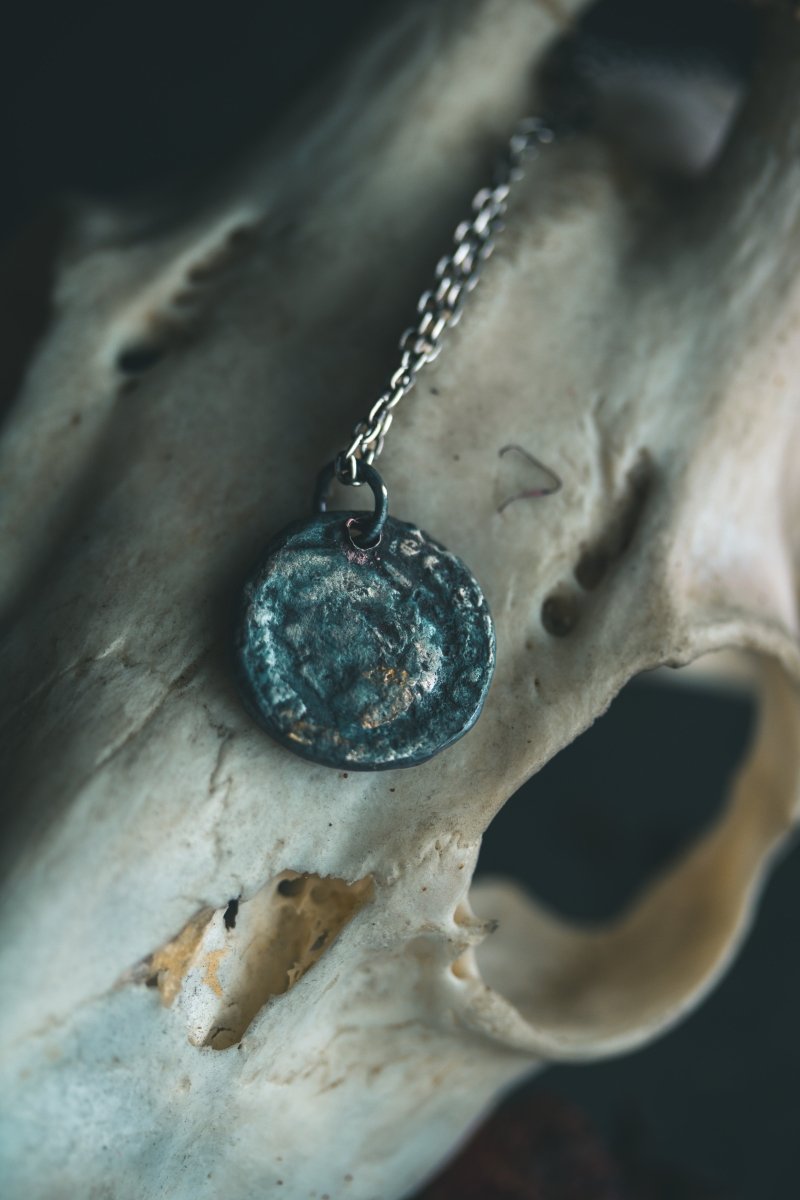 Numismatics : Imperial Leader Coin Pendant Symbol of Roman Authority and Legacy - Machinations