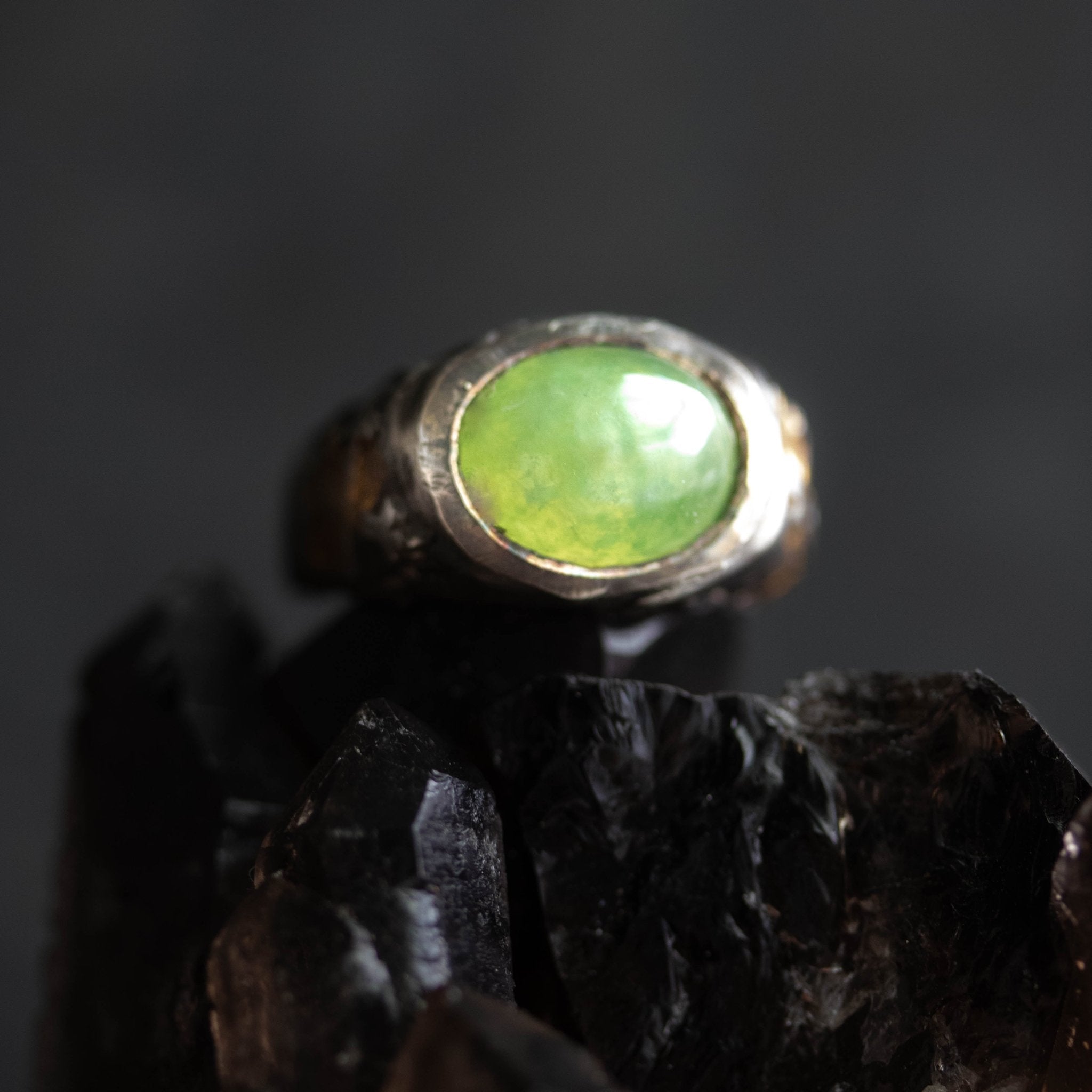 Oculus with Grossular Garnet - Machinations