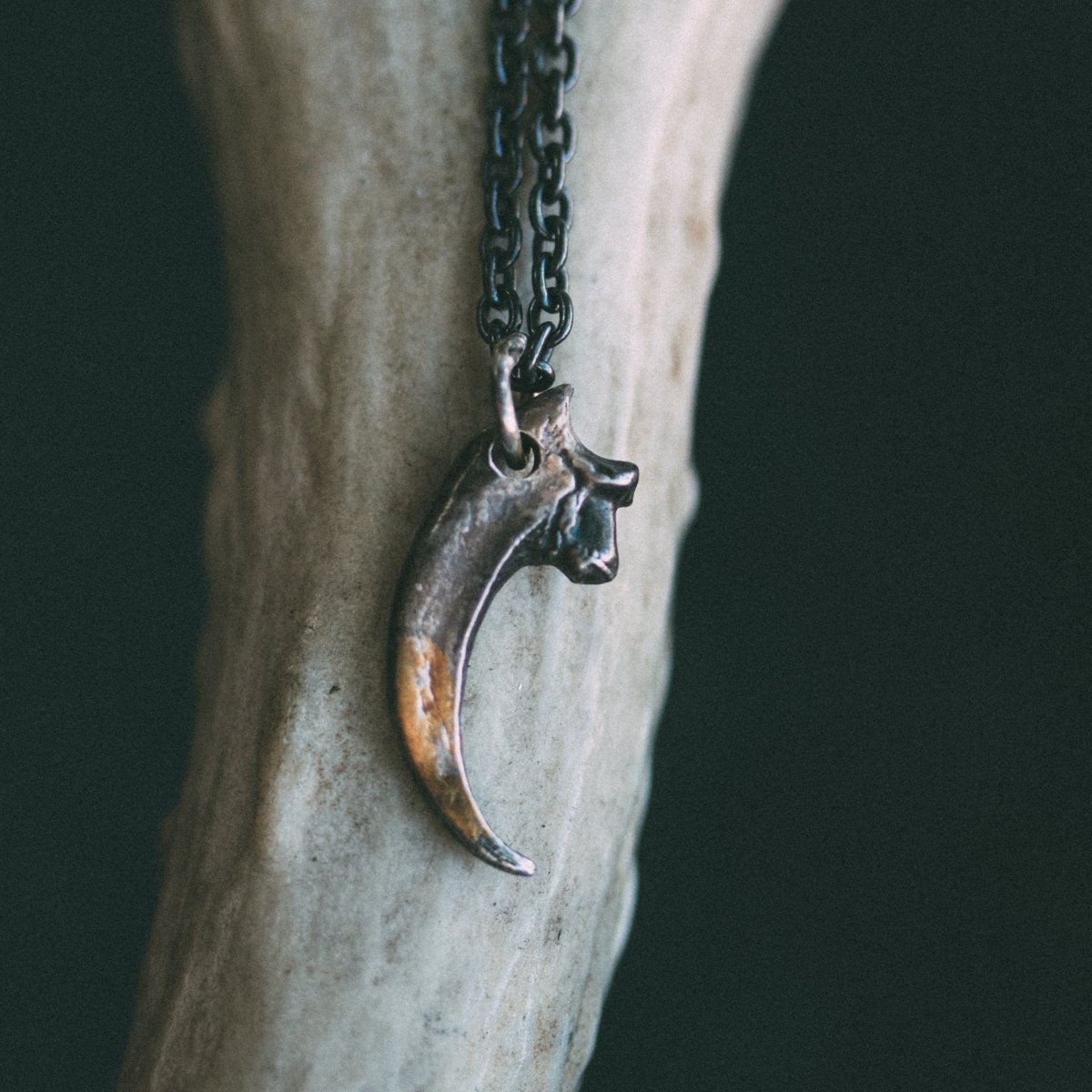 Peregrine Falcon Talon Pendant: Soar with Freedom and Vision - Machinations