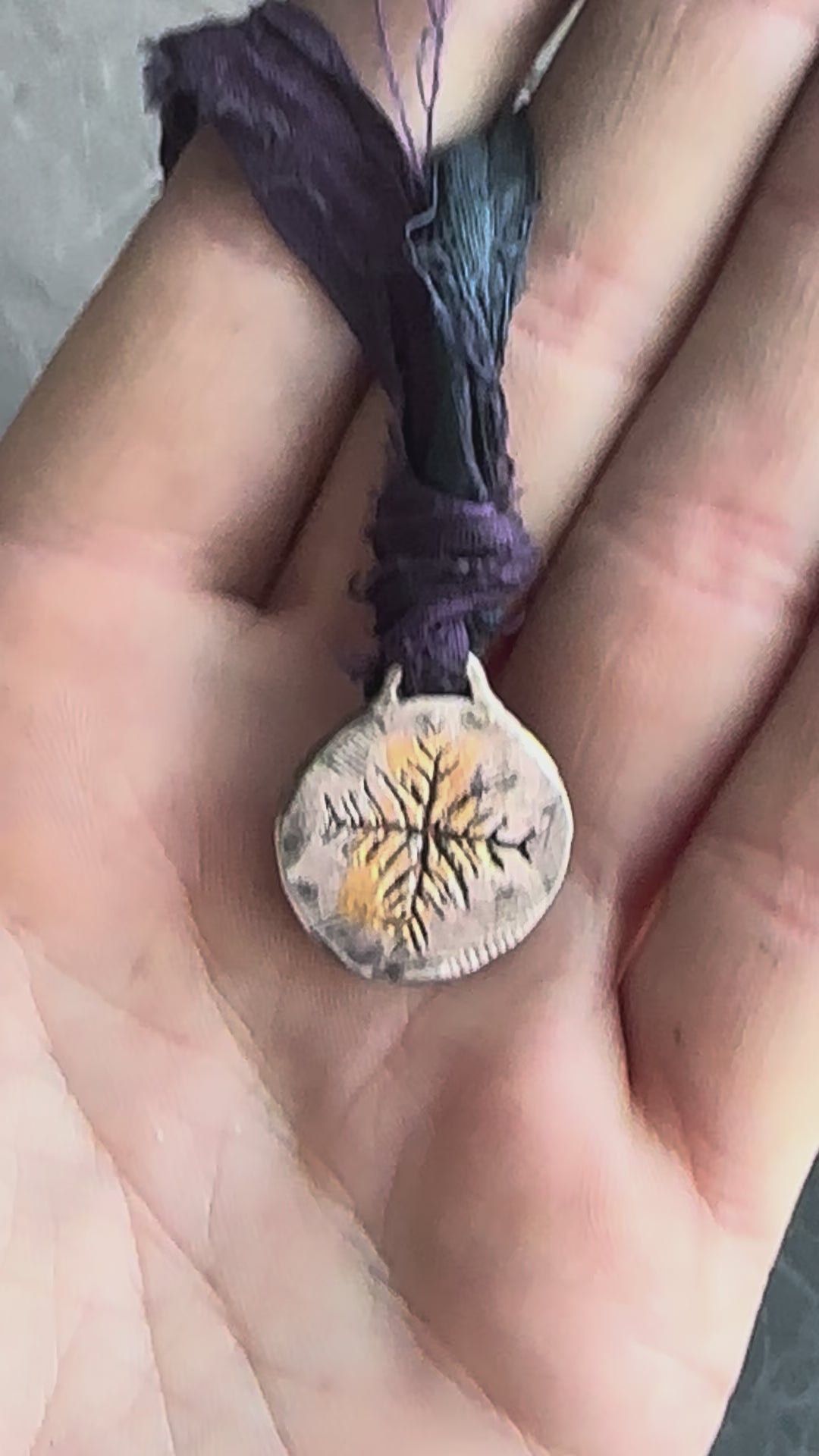 Jelica Coin Pendant — An Evergreen Vow