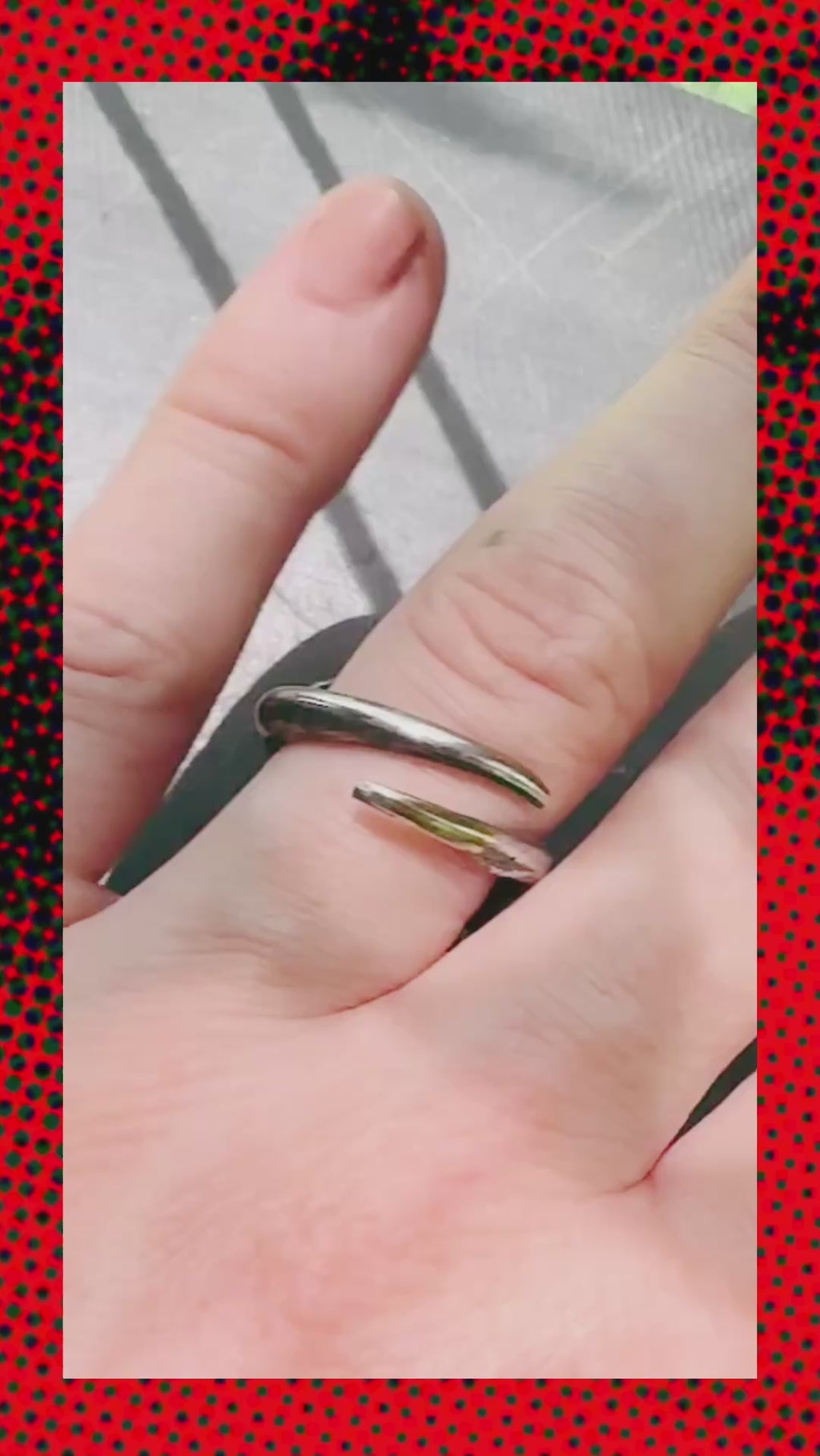 Thorn Ring | Whimsigoth Jewelry | Sterling Silver & 23.5K Gold | Enchanted Forest Talisman | Dark Feminine Ring | Handmade NYC