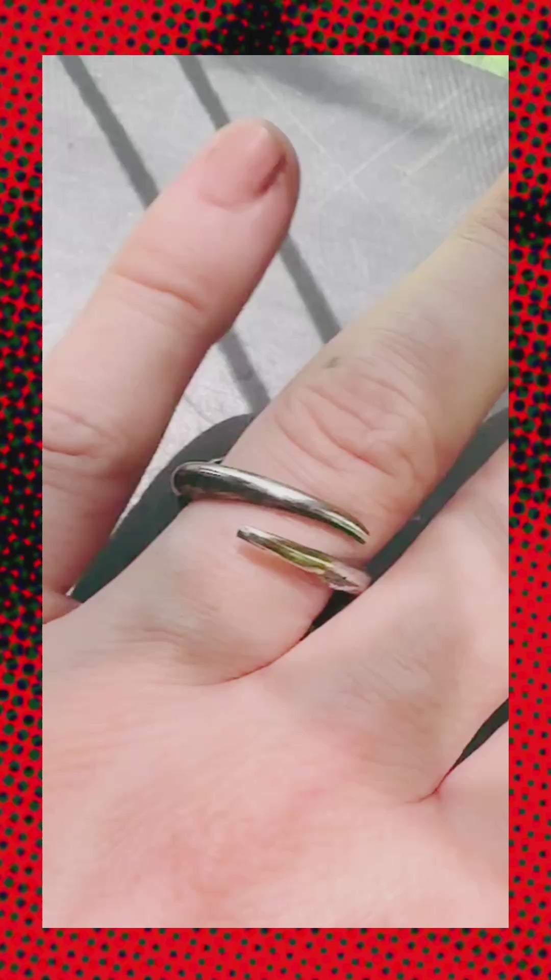 Thorn Ring | Whimsigoth Jewelry | Sterling Silver & 23.5K Gold | Enchanted Forest Talisman | Dark Feminine Ring | Handmade NYC