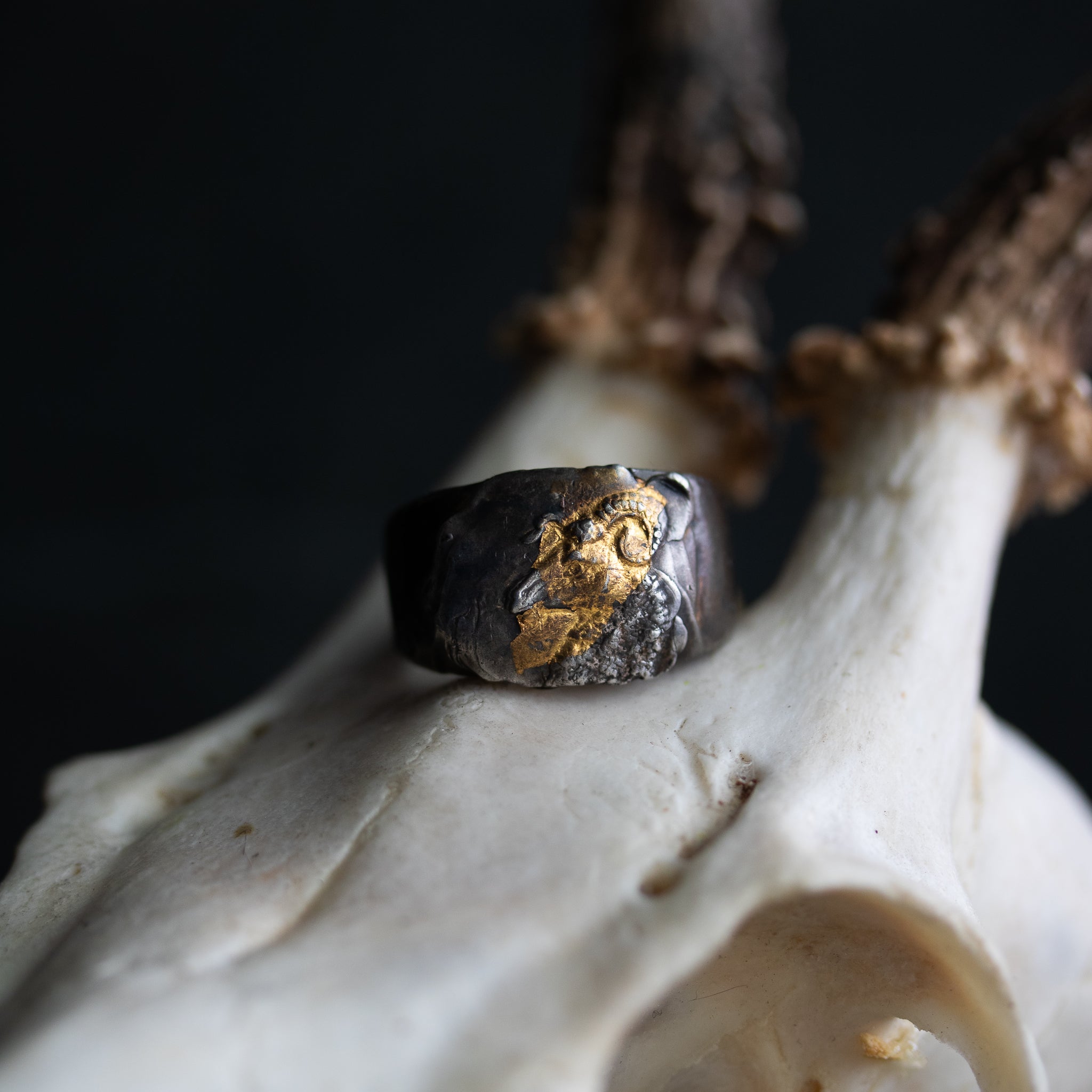 Ram small Signet Ring - Machinations