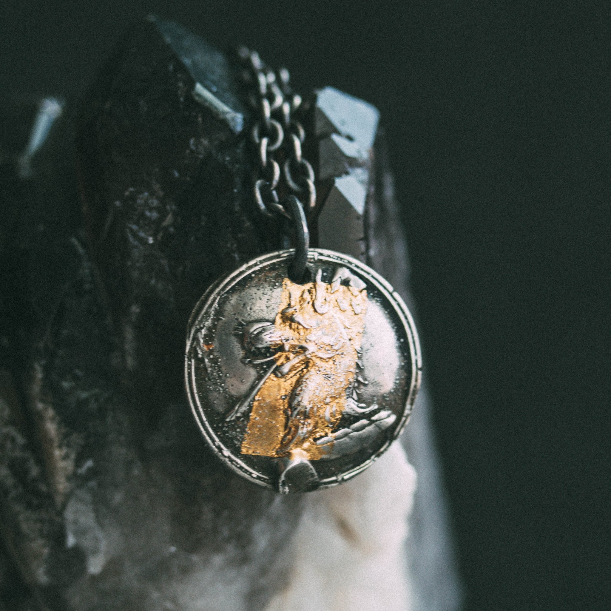 Shot Wolf Medallion - Machinations