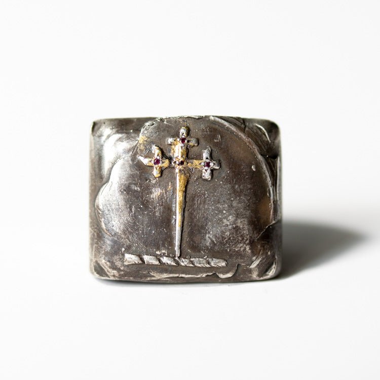 Sword of the Righteous With Ruby Signet Ring - Machinations