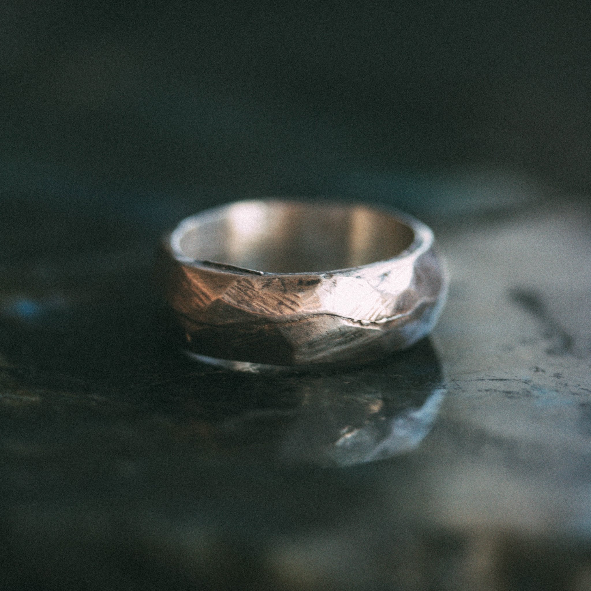 Terra Firma Air Silver Ring - Machinations