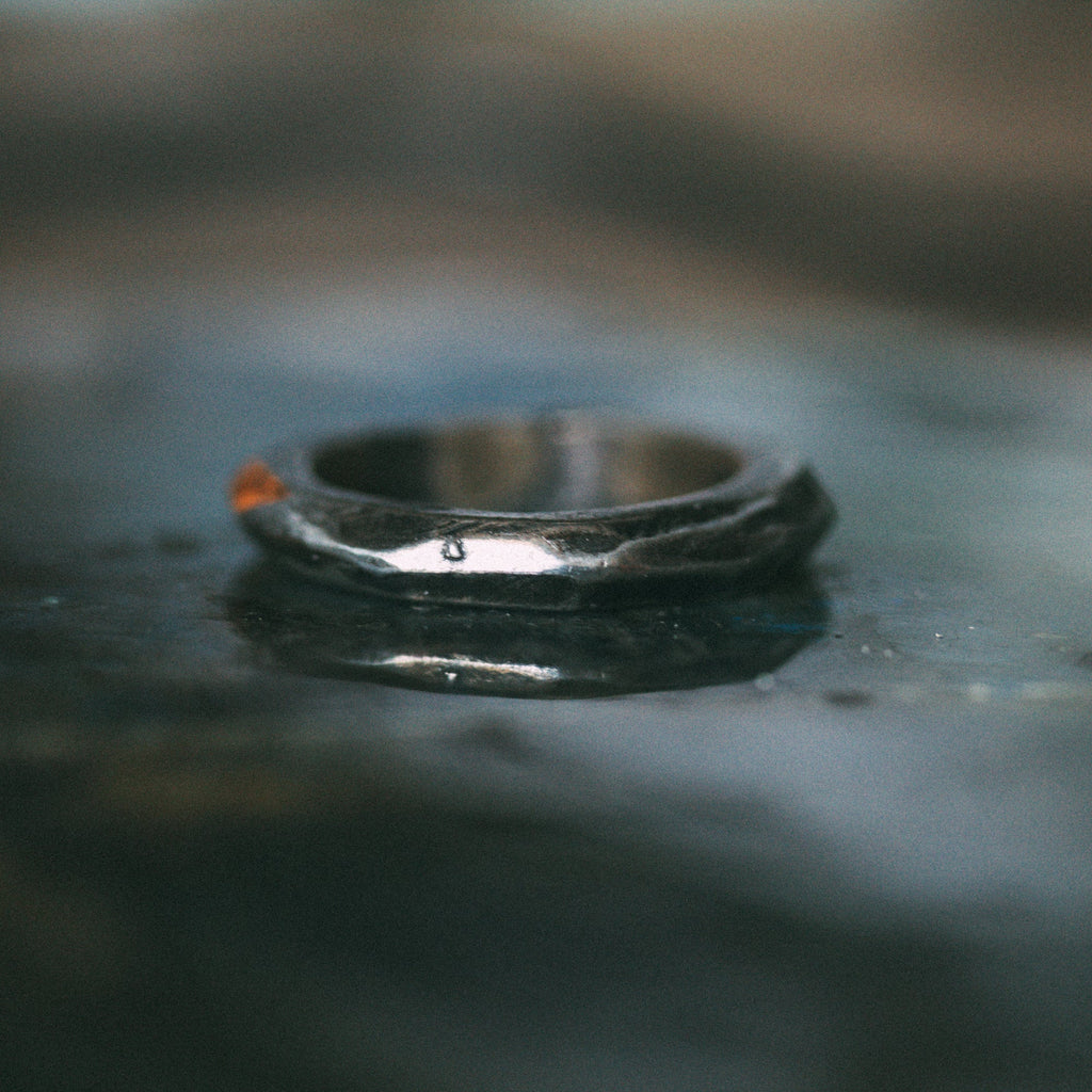 Terra Firma Air Silver Ring - Machinations