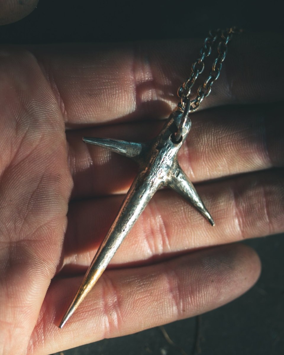 Thorn Pendant Thorn, Protection Talisman Necklace - Machinations